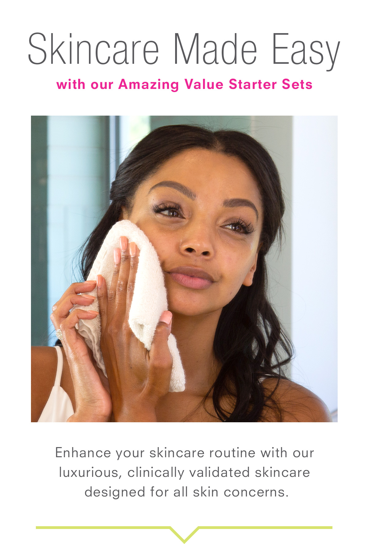 Skincare made easy with out amazing value starter sets