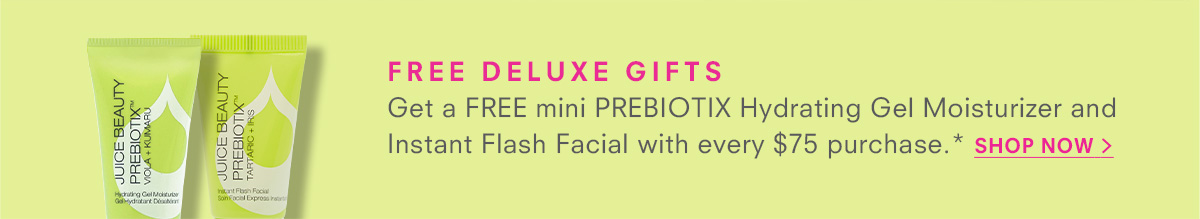 Free Gift Get a FREE Deluxe STEM CELLULAR Anti-Wrinkle Booster Serum with any $75 purchase.* SHOP NOW >
