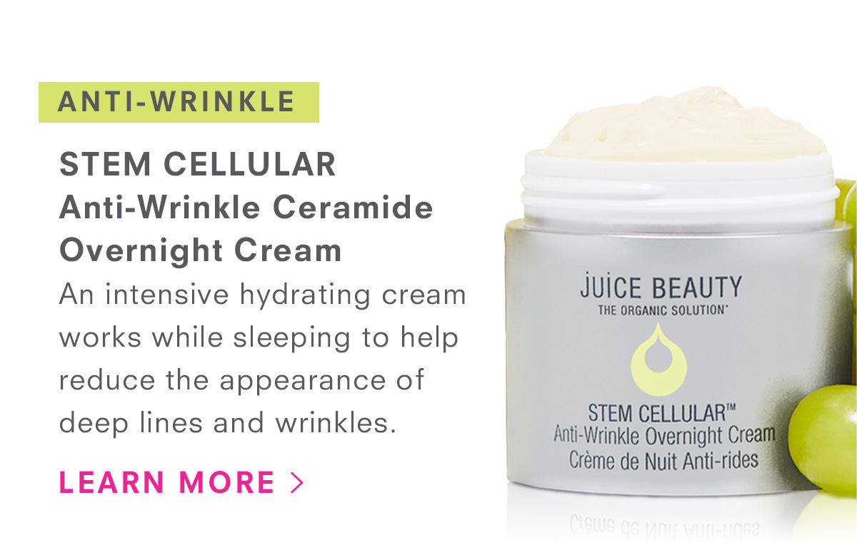 STEM CELLULAR Anti-Wrinkle Ceramide Overnight Cream