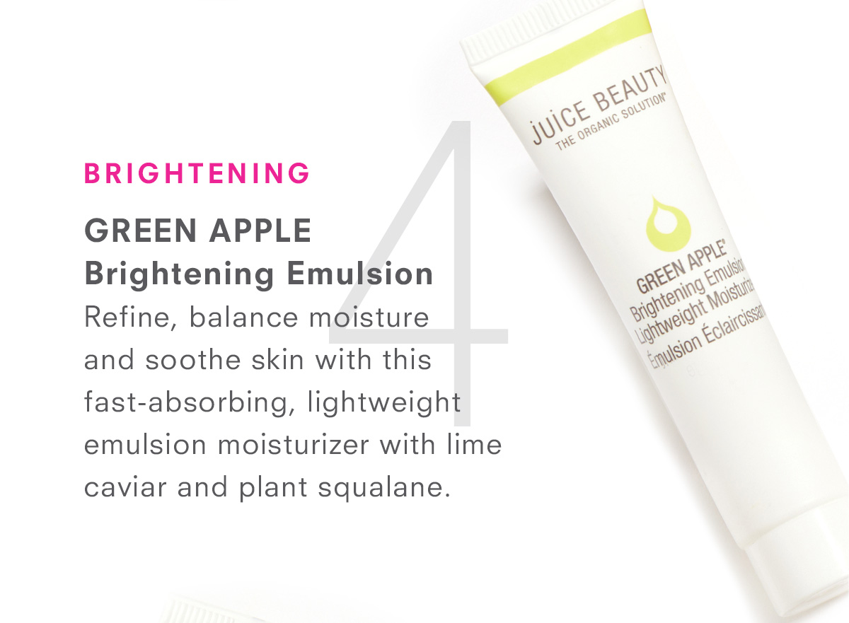 GREEN APPLE Brightening Emulsion Lightweight Moisturizer