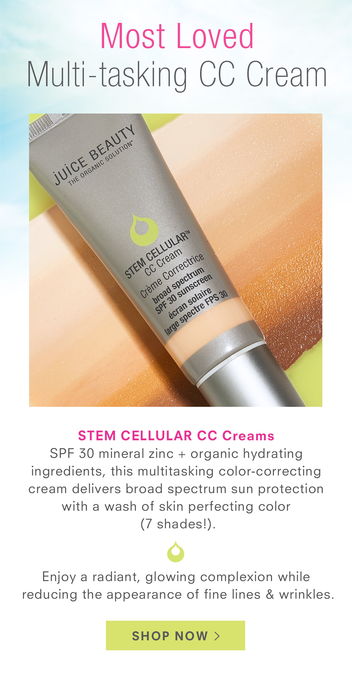 STEM CELLULAR CC Cream (SPF 30)