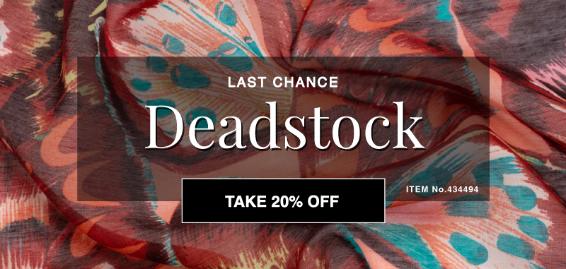 SHOP DEADSTOCK VOILE - LAST CALL & NOW 20% OFF