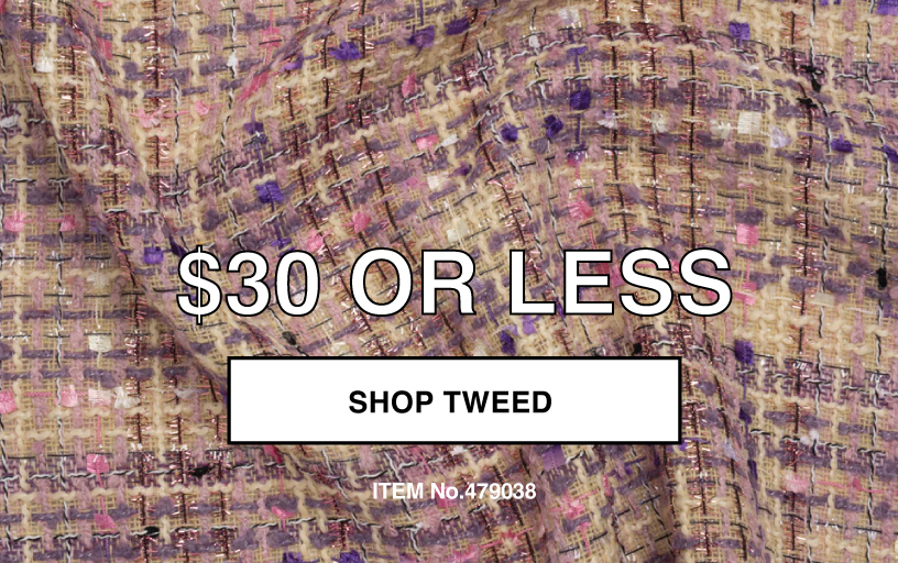 SHOP BEST SELLING TWEED $30 OR LESS A YARD
