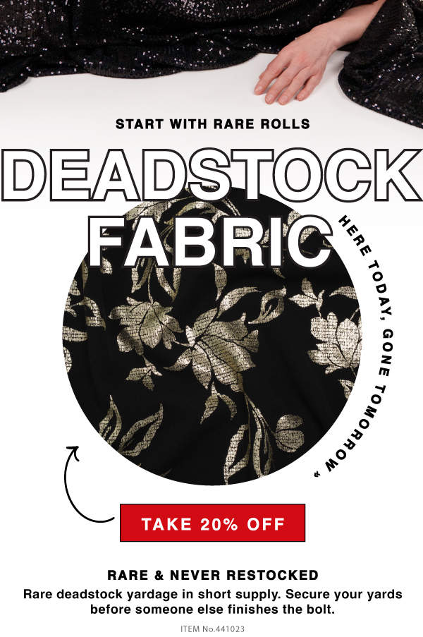 SHOP THESE COVETED DEADSTOCK FINDS BEFORE ANYONE ELSE AND BEFORE THEY ARE GONE!