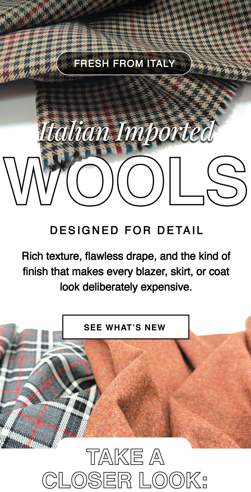 SHOP NEW ITALIAN WOOLS