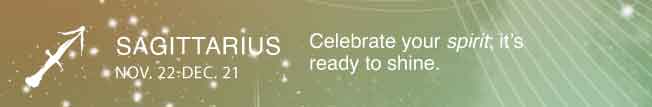 Celebrate your spirit; it’s ready to shine.