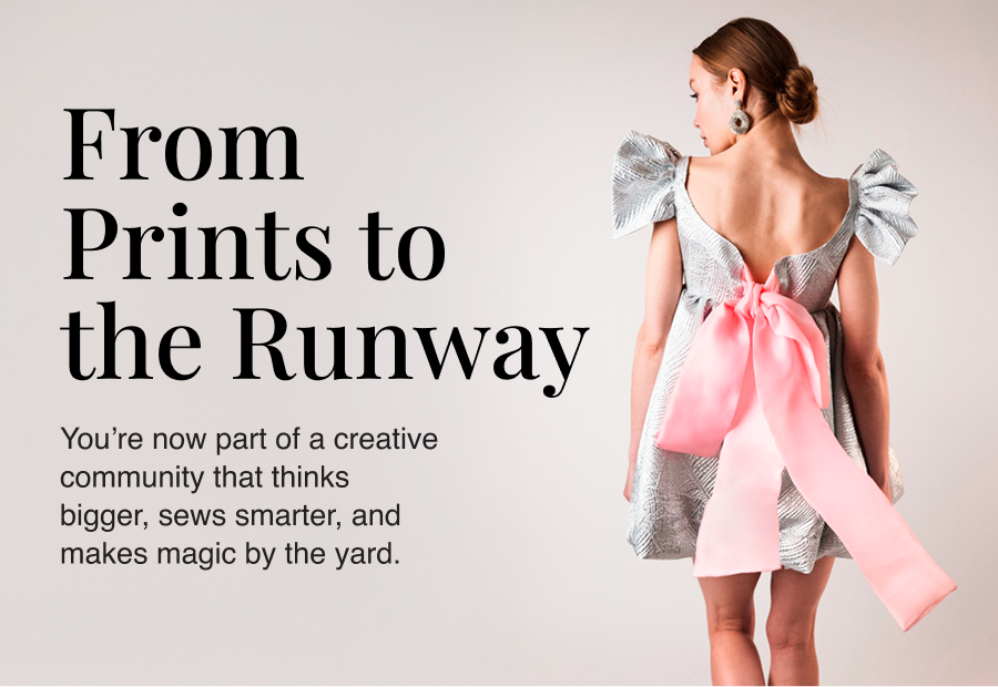 From Prints to the Runway