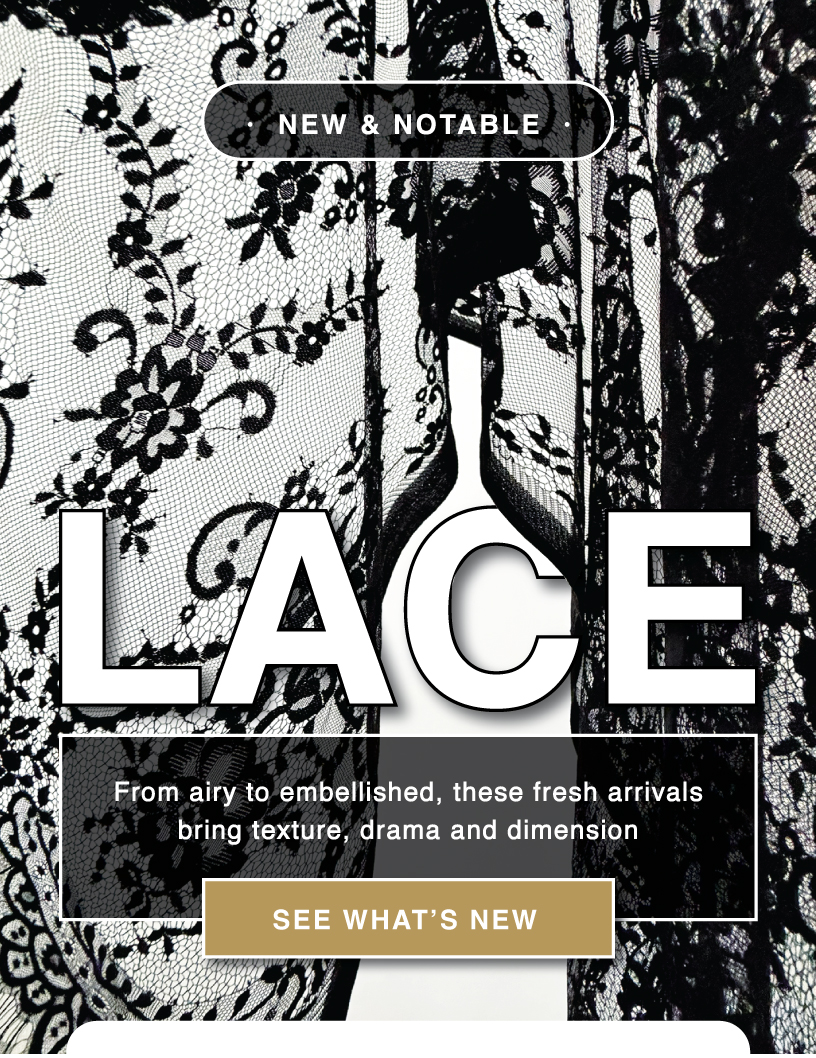 SHOP NEW LACE FABRICS