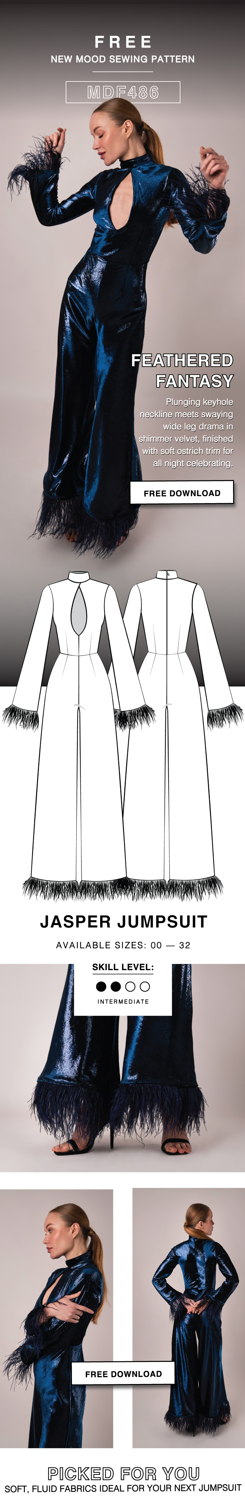 DOWNLOAD JASPER JUMPSUIT FREE SEWING PATTERN