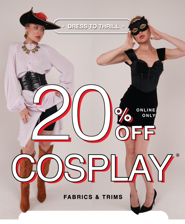 SHOP 20% OFF COSPLAY