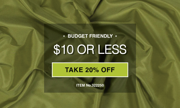 SHOP BEST SELLING GREEN FABRICS $10 OR LESS