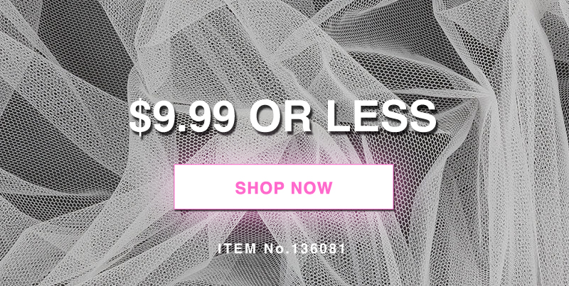SHOP $9.99 OR LESS