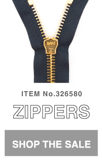 SHOP ZIPPERS