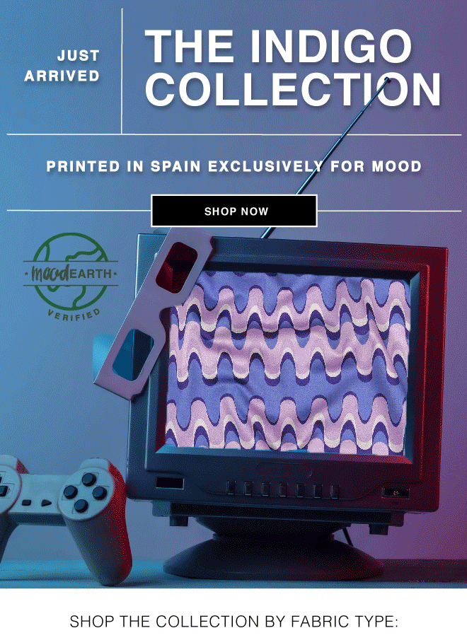 💙 New Mood Collection + FREE Patterns Mood Fabrics