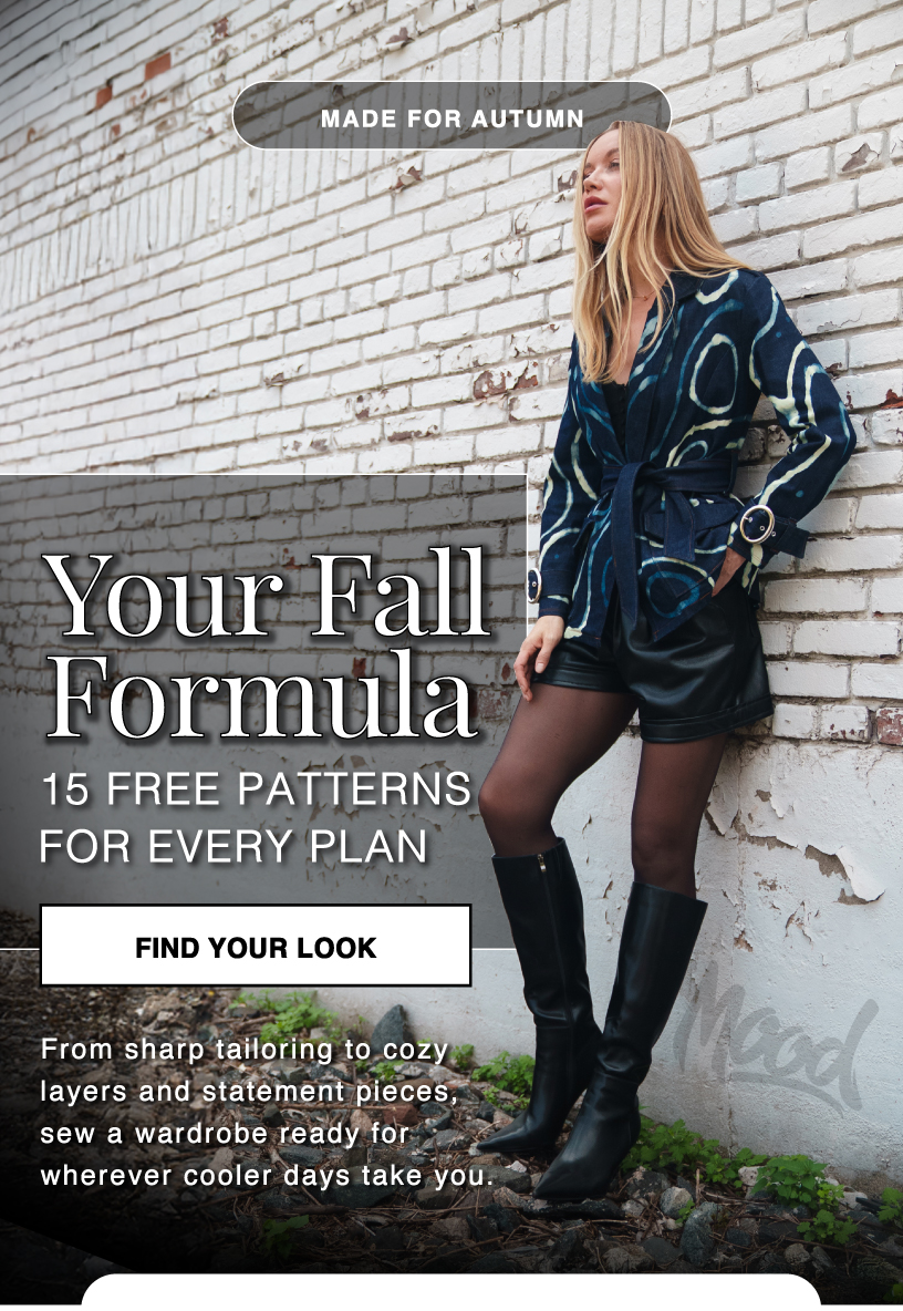 15 FREE FALL-READY SEWING PATTERNS