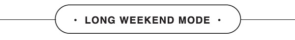 SHOP NOW AND SAVE 20% OFF THIS MDW WEEKEND