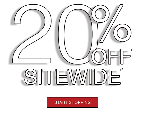 THE SAVINGS CONTINUES! TAKE 20% OFF EVERYTHING* THIS CYBER MONDAY