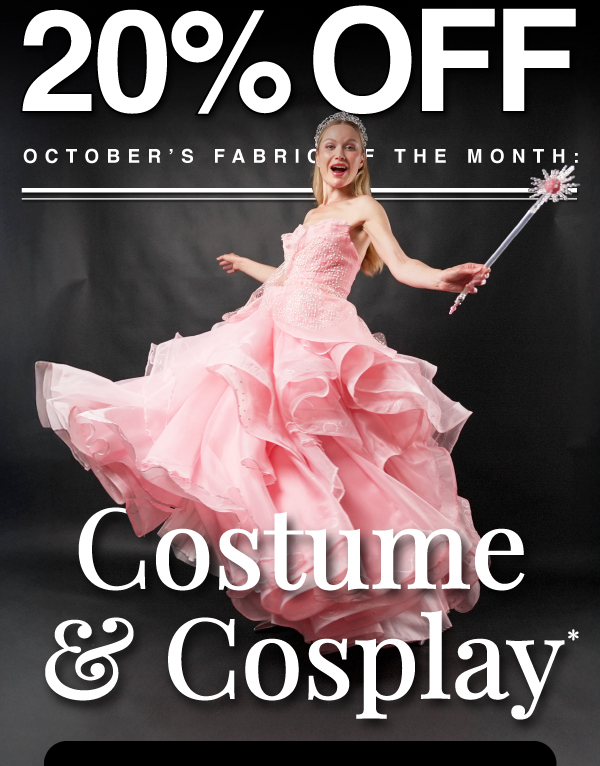 TAKE 20% OFF THE FOTM: COSTUME & COSPLAY*