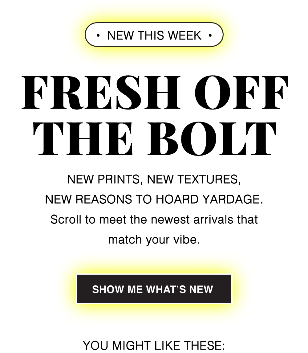 JUST DROPPED: SHOP NEW ARRIVALS YOU MIGHT LIKE