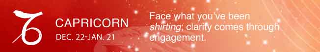 Face what you've been shirting; clarity comes through engagement.