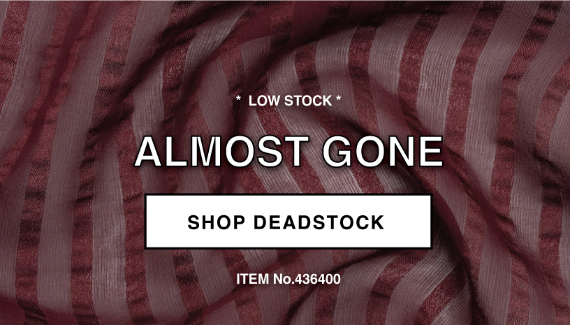 SHOP LOW STOCK DEADSTOCK
