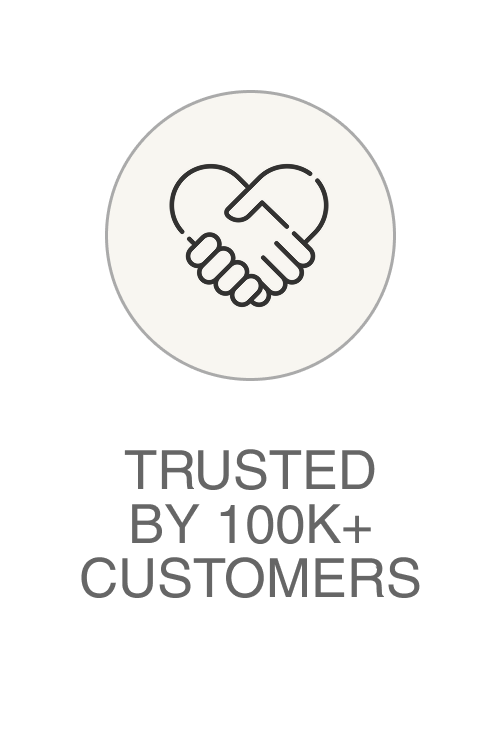 Trusted by 100k+ Customers