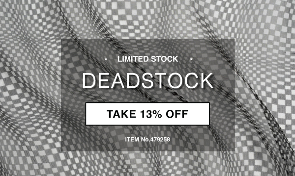 SHOP DEADSTOCK WHITE FABRIC NOW 13% OFF