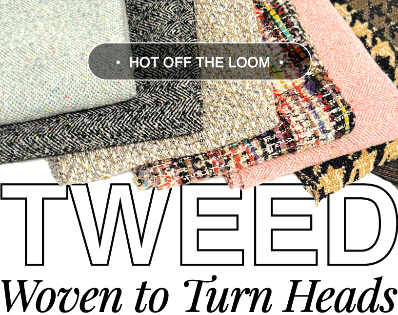 SHOP NEW TWEED FABRICS