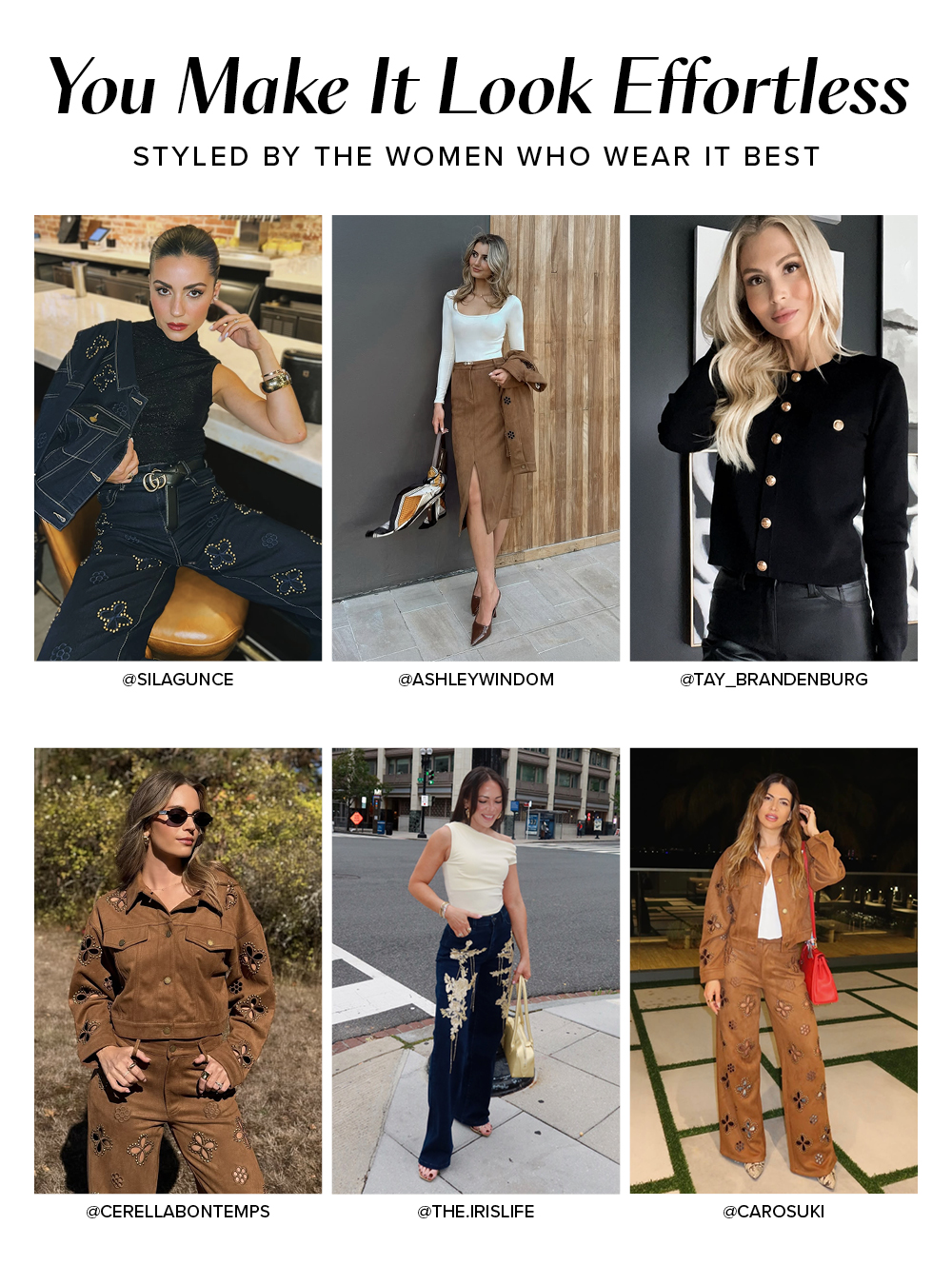 You Make it Look Effortless