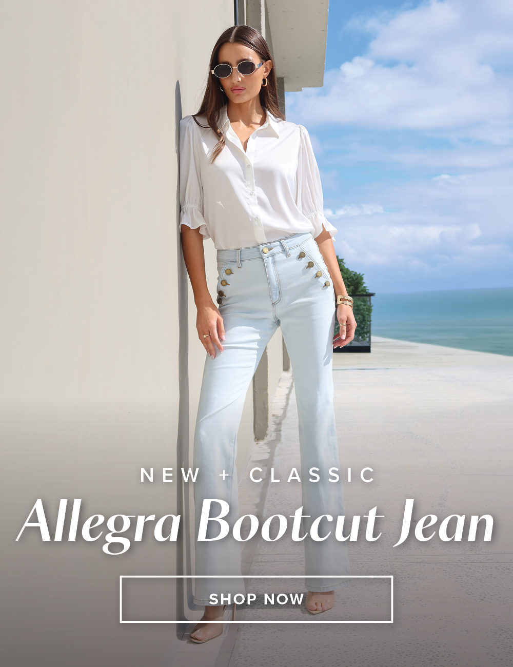 New and Classic Allegra Bootcut Jean