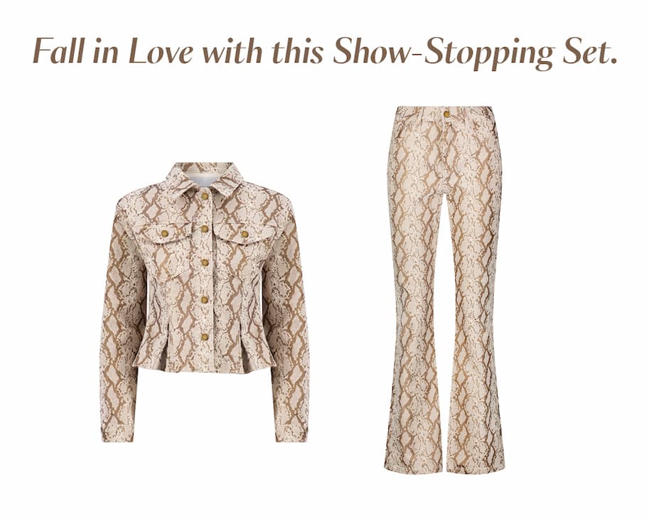 Fall in love with this show stopping set