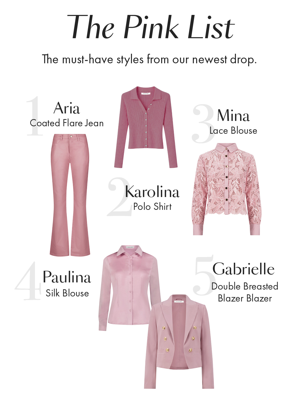 The Pink List Spring Collection