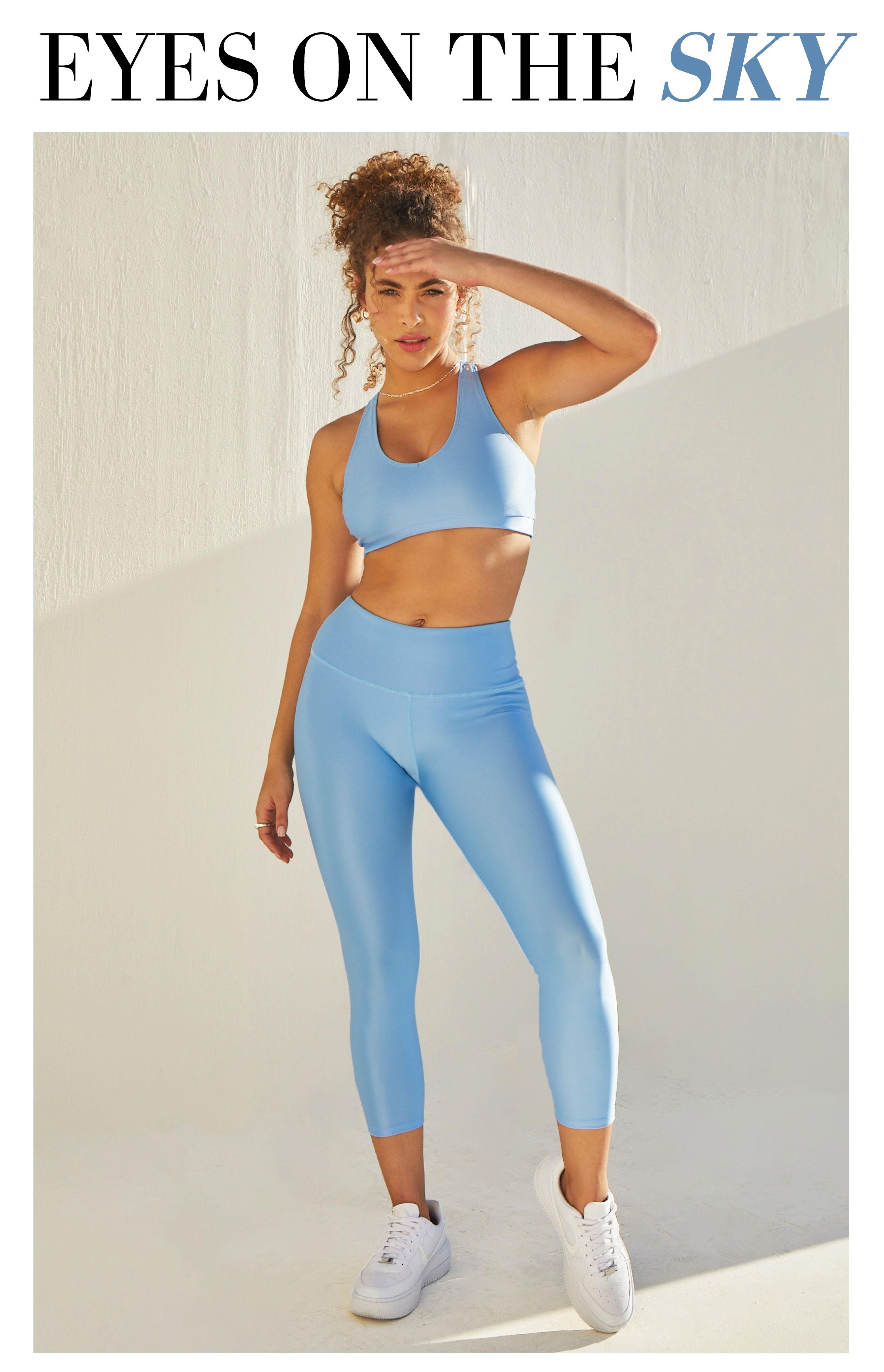 Eyes on the Sky, our newest liquid sky blue color just dropped