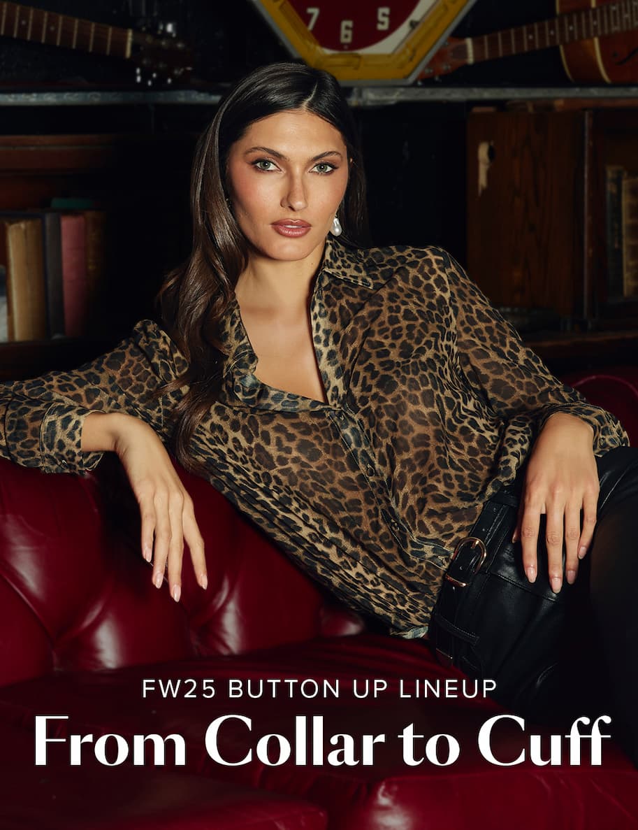 Button Up Lineup From Collar to Cuff