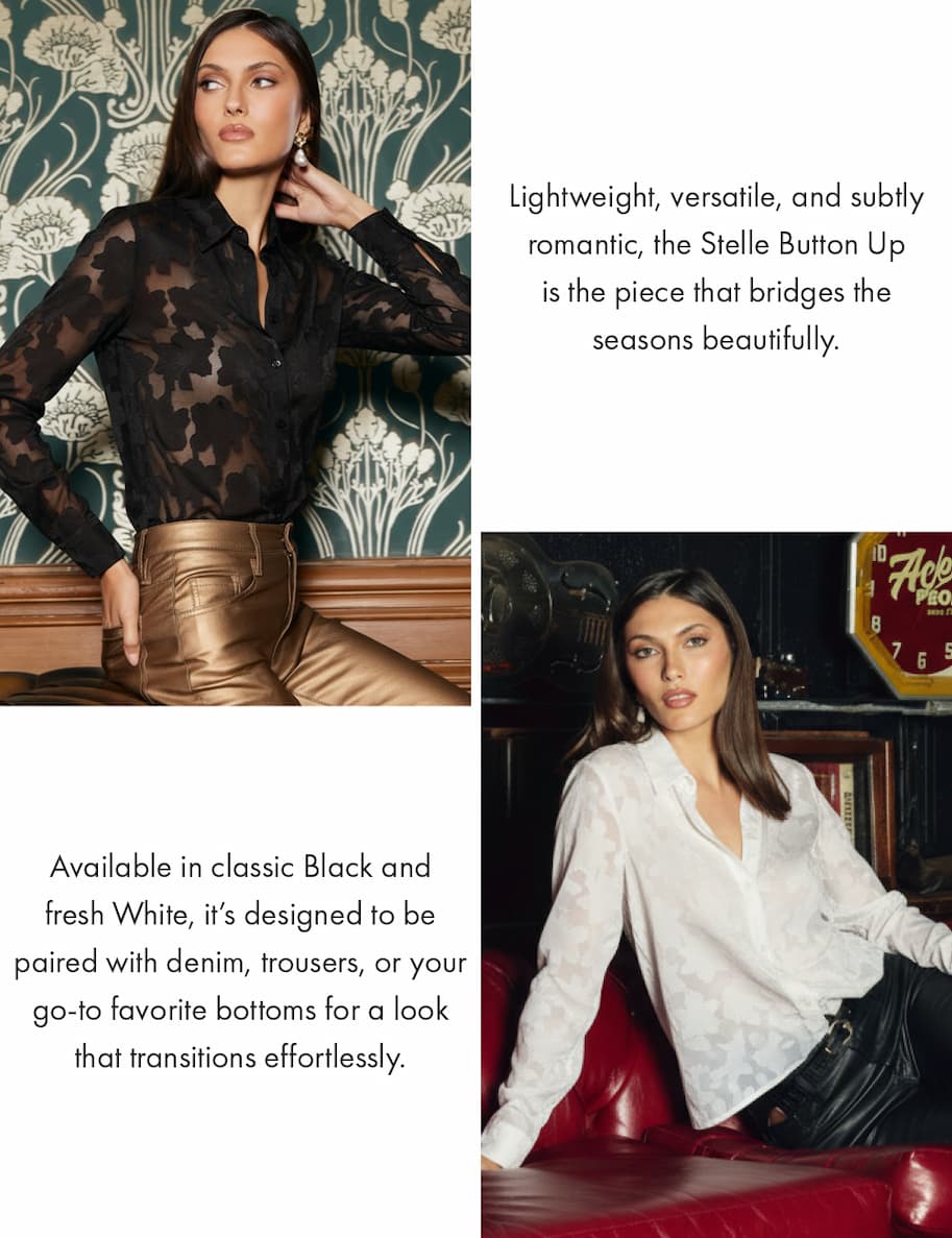 Stelle Button Up