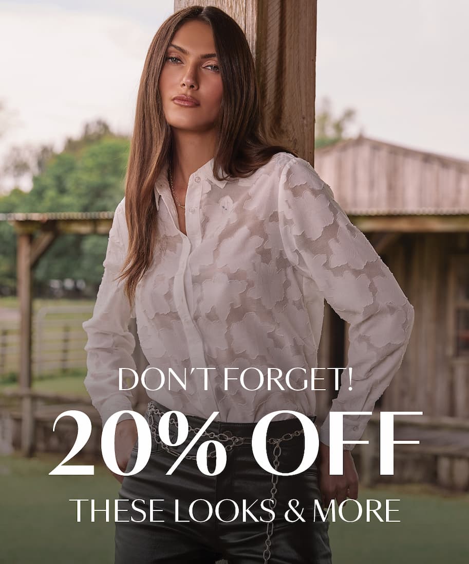 Don't Forget 20% OFF These Looks and More