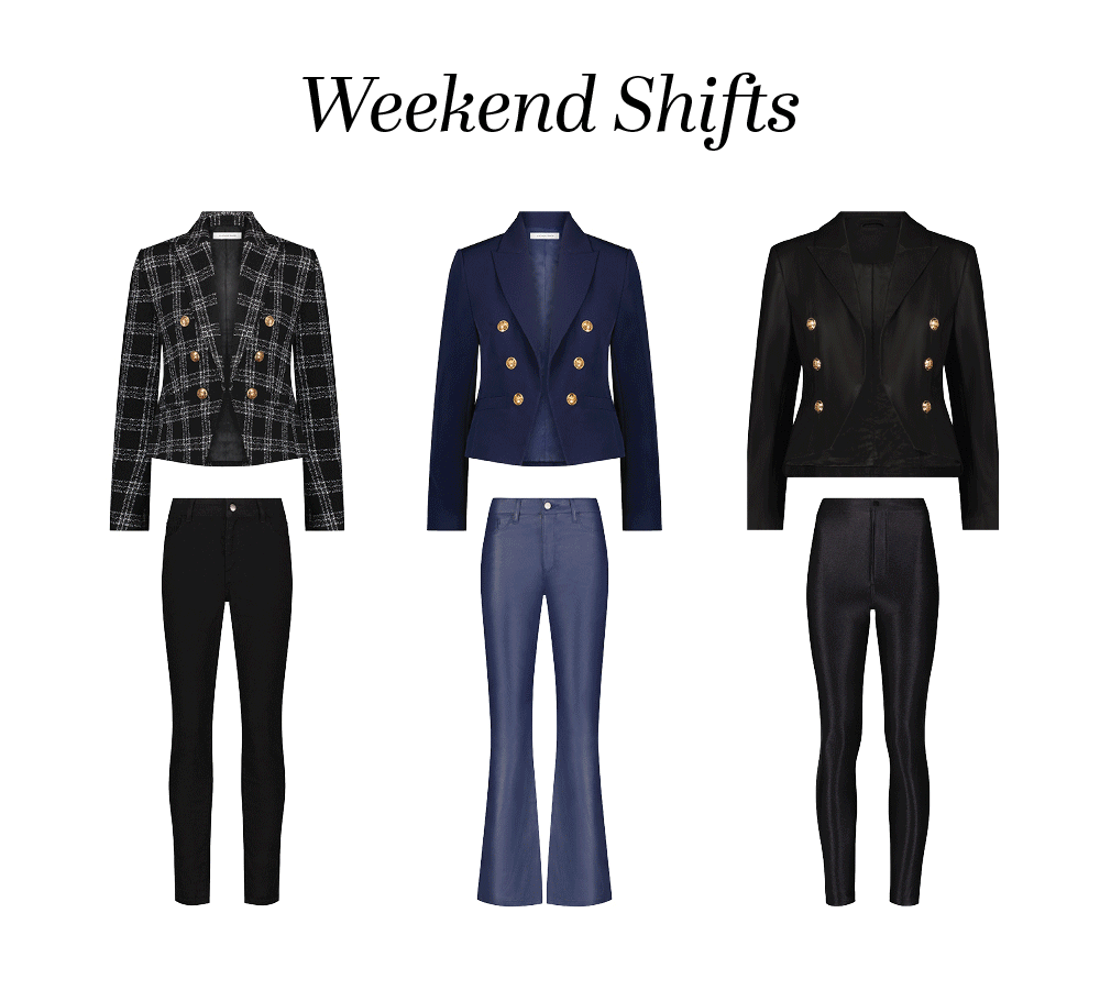 Weekday Icons and Weekend Shifts