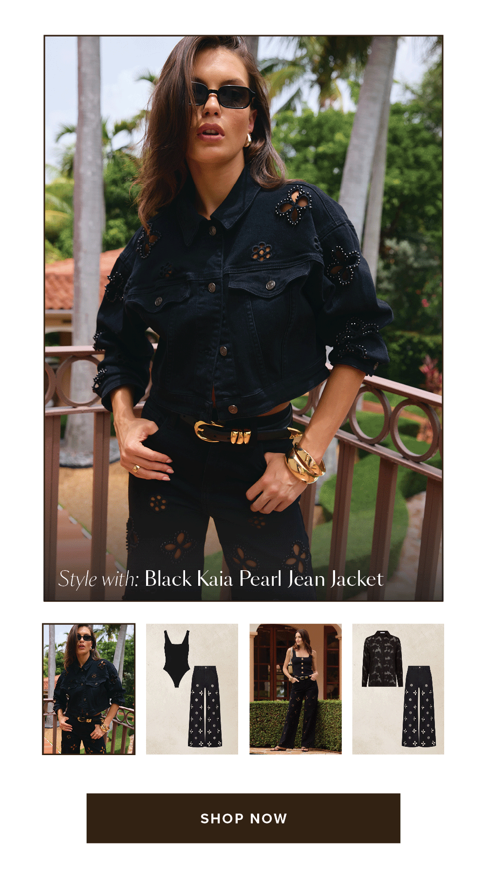 Black Kaia Looks