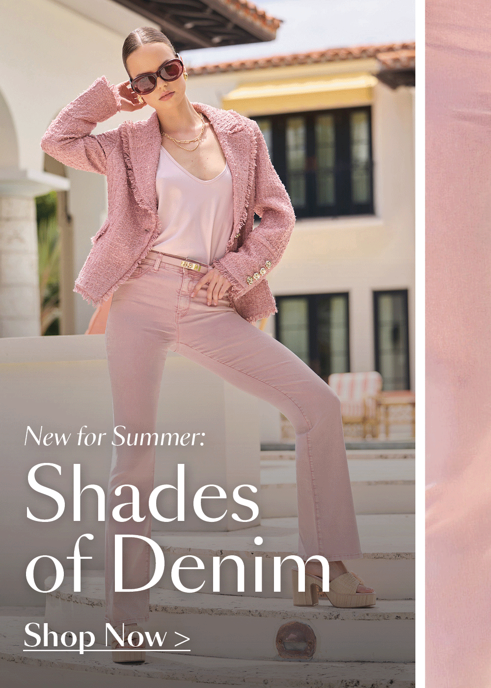 New for Summer: Shades of Denim. Shop Now.