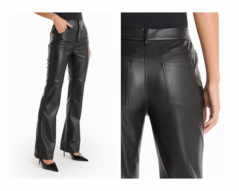 Jackie Leather Pant Details