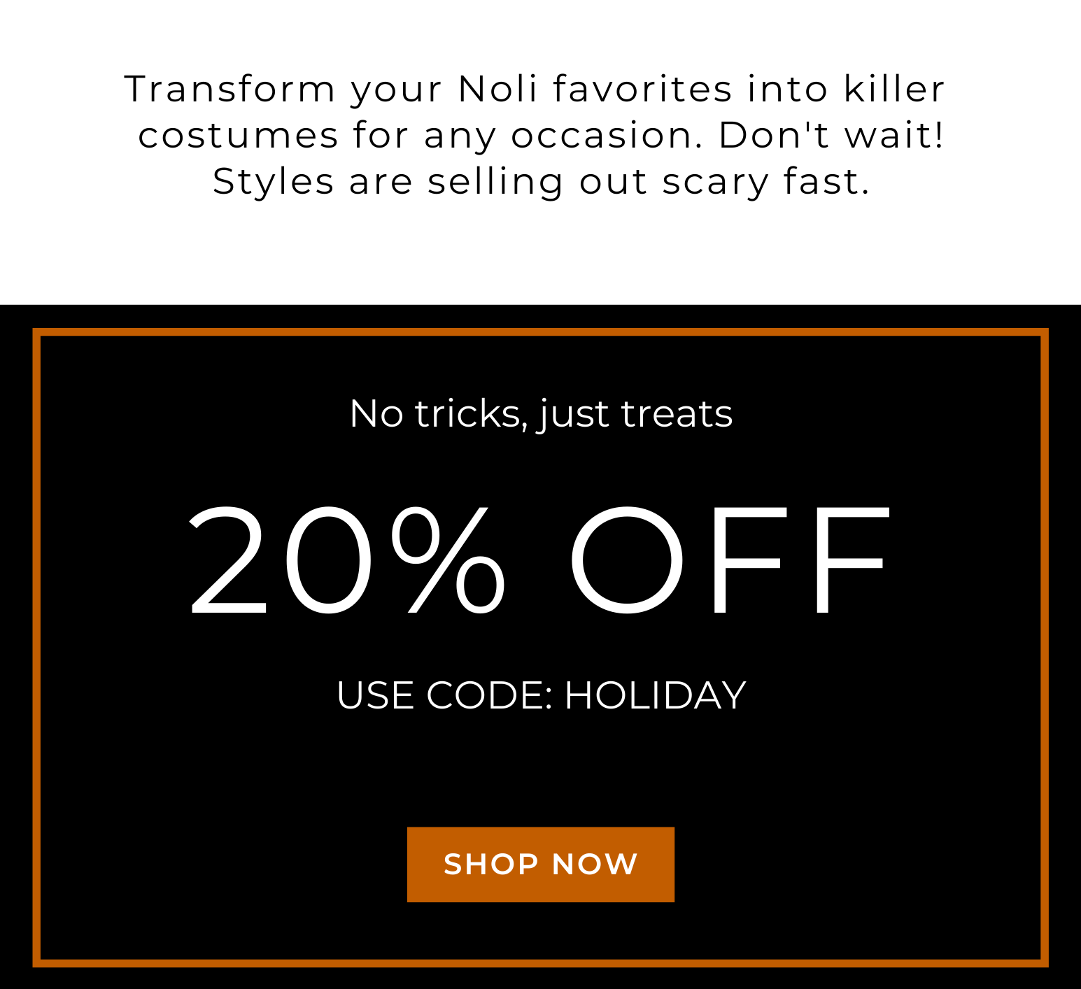 20 OFF 🎃 Your Halloween Haul Noli Yoga