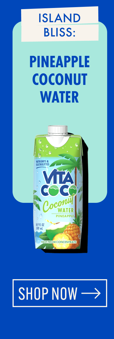 Island Bliss: Pineapple Coconut Water | Shop now