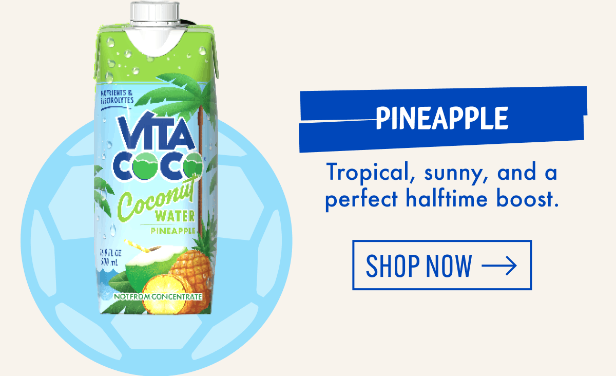 Pineapple | Tropical, sunny, and a perfect halftime boost. | Shop now