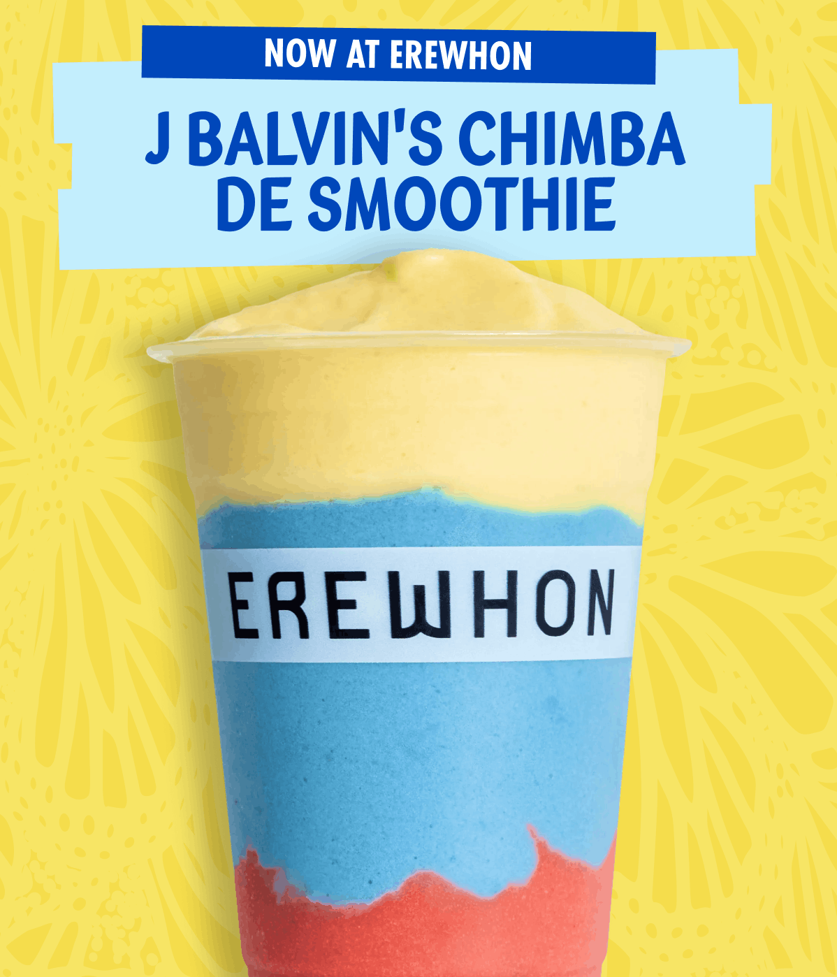 Now at Erwhon | J Balvin's Chimba De Smoothie
