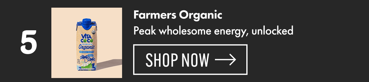 Farmers Organic | Peak wholesome energy, unlocked | Shop now