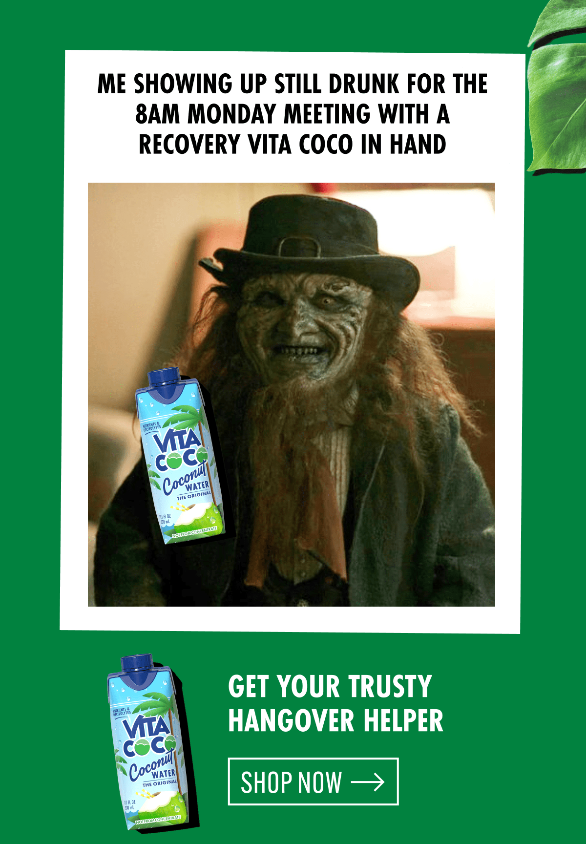 Get your trusty hangover helper | Shop now