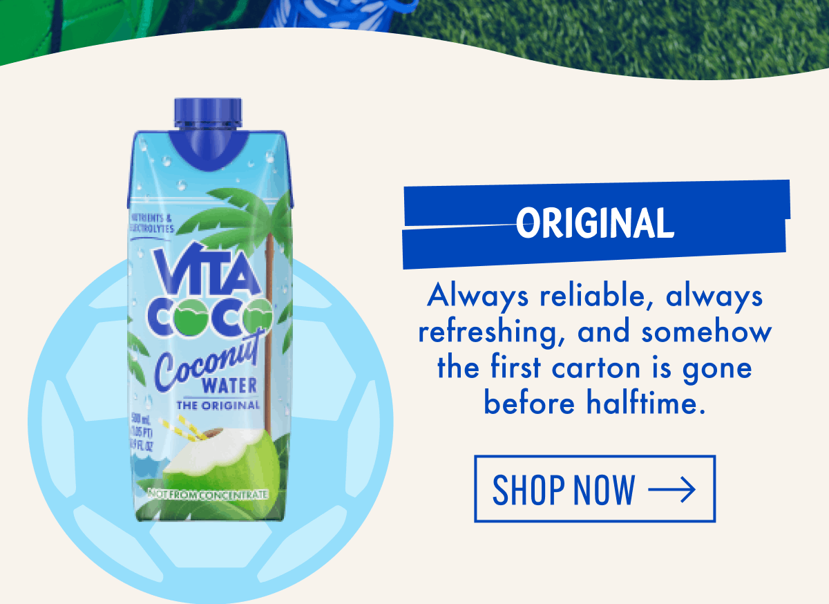 Original | Always reliable, always refreshing, and somehow the first carton is gone before halftime. | Shop now
