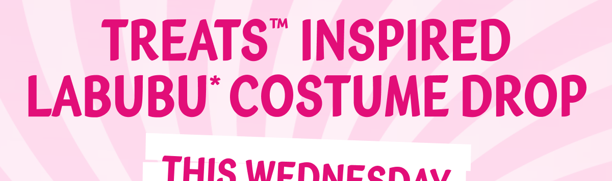 Treats Inspired LABUBU Costume Drop This Wednesday