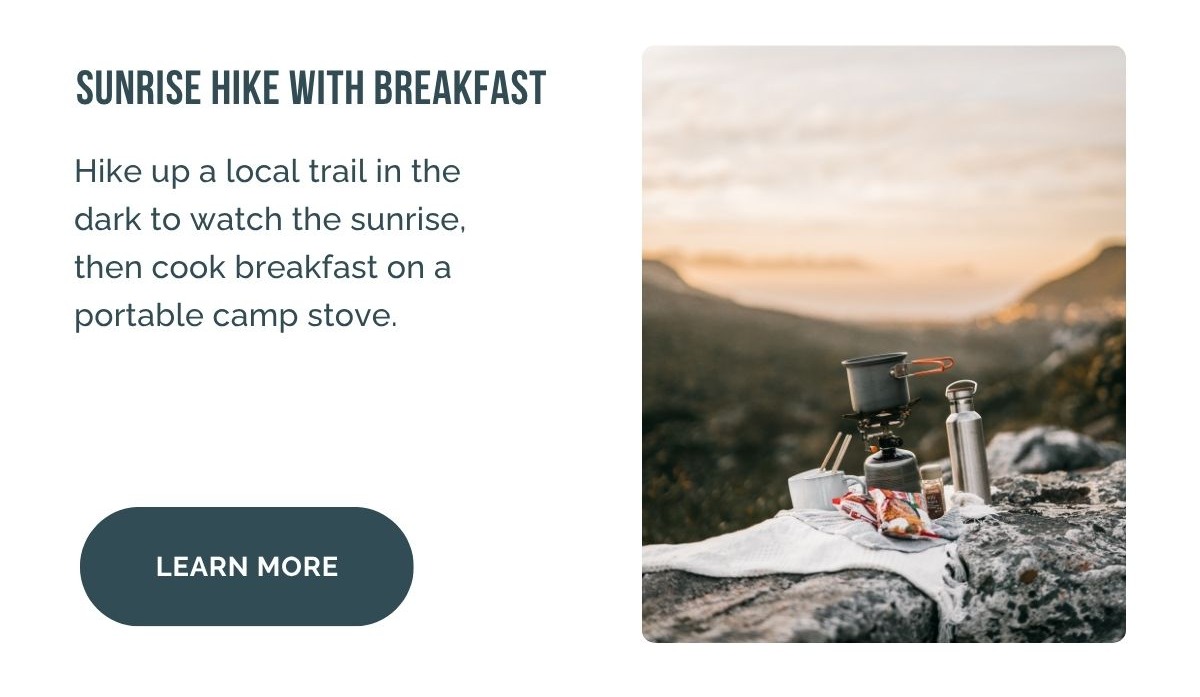 Sunrise Hike With Breakfast