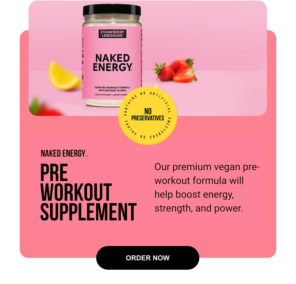 Pre Workout Supplement